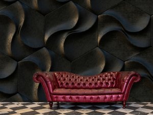 3D foto tapeta – Luksuzni Art Deco motiv – varijanta 100