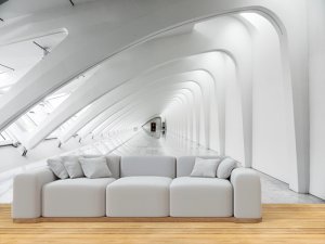 3D foto tapeta – Tunel beskrajne perspektive – varijanta 19
