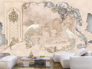 Foto tapeta – Klasični damask