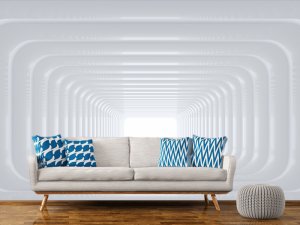 3D foto tapeta – Tunel beskrajne perspektive – varijanta 23