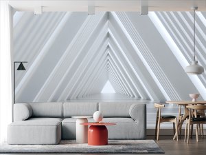 3D foto tapeta – Geometrijski 3D paneli – varijanta 211