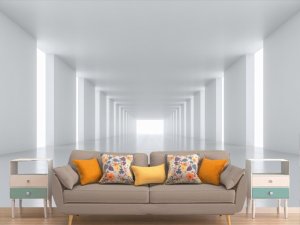 3D foto tapeta – Moderan enterijer – varijanta 60