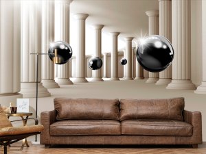 3D foto tapeta – Moderan enterijer – varijanta 61
