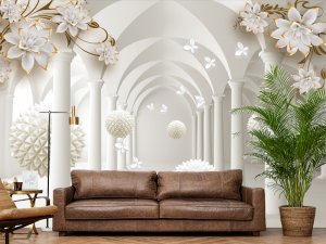 3D foto tapeta – Luksuzni Art Deco motiv – varijanta 109