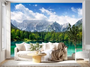 Foto tapeta – Smaragdno Jezero Planinskog Mira
