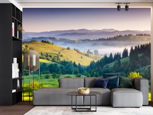 Foto tapeta – Zeleni Talasi Planinskih Dolina