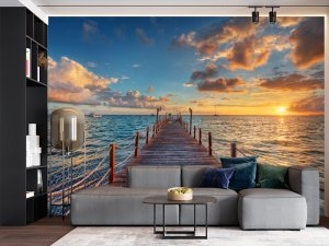 Foto tapeta – Most Ka Zlatnom Horizontu