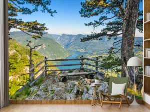 Foto tapeta – Vidikovac Iznad Planinske Dolline