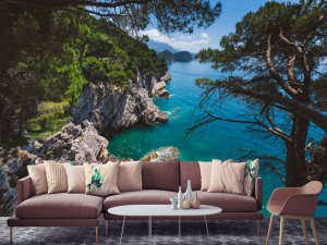 Foto tapeta – Smaragdna Obala Mediteranskog Raja