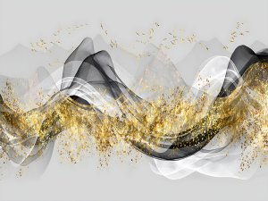 Foto tapeta – Apstraktni talasi – varijanta 3