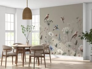 Kuhinjska foto tapeta – Cvetovi za kuhinju – varijanta 8