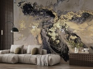 Foto tapeta – Luksuzni Art Deco ornament – varijanta 22