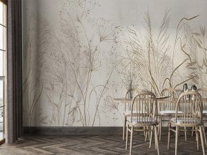 Kuhinjska foto tapeta – Cvetovi za kuhinju – varijanta 9