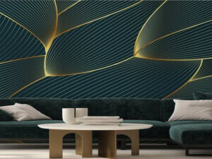 Foto tapeta – Luksuzni Art Deco ornament – varijanta 41