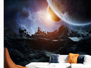 3D foto tapeta – Galakticki horizont