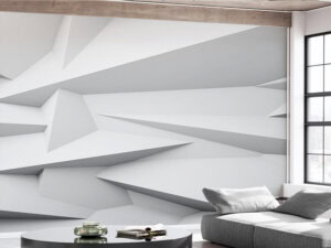 Foto tapeta – 3D geometrijski paneli – varijanta 5