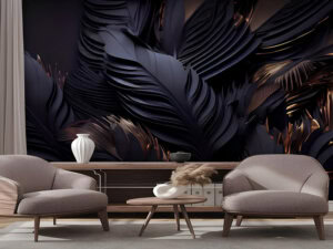 3D foto tapeta – Nocna barsunasta krila