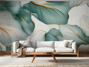 Foto tapeta – Luksuzni Art Deco ornament – varijanta 8