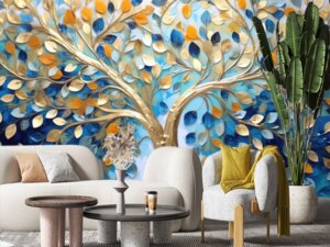 Foto tapeta – Luksuzni Art Deco ornament – varijanta 10