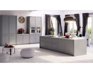 Cocina moderna de madera
