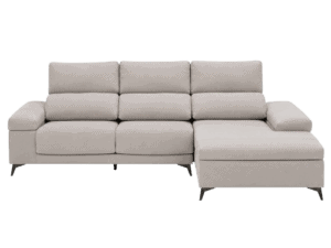 Sofá de 3 plazas con chaiselongue