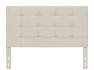 Cabecero tapizado beige