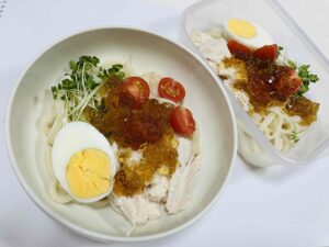 ジュニアアスリート向けジュレめんつゆうどん