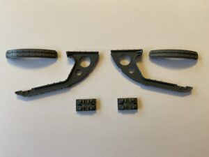 Solar Auxilia Leman Russ Trench Rails - Pair - Horus Heresy Warhammer 30k