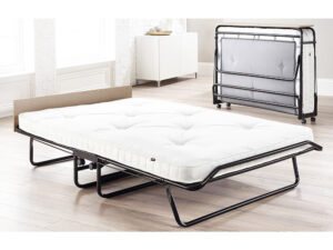 4ft Small Double Jay-Be Supreme Micro e-Pocket Folding Bed (with Pocket Sprung Mattress)