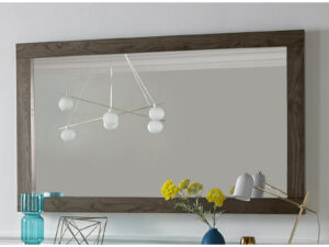 Bentley Designs Turin Dark Oak Landscape Mirror