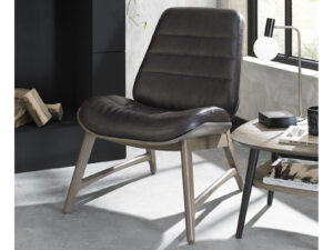 Bentley Designs Vintage Weathered Oak Casual Chair - Old West Vintage