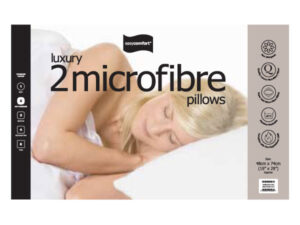 Easycomfort Twin Pack Microfibre Pillows