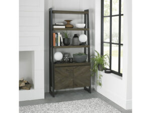 Bentley Designs Ellipse Fumed Oak Open Display Unit