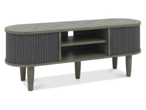 Bentley Designs Monroe Silver Grey Entertainment Unit