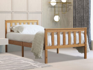 3ft Single Flintshire Furniture Marnel Bedstead in Oak no stock