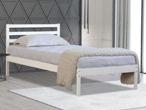 3ft Single Flintshire Furniture Maxwell Bedstead in White