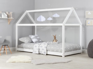 3ft Single Birlea House Bed in White