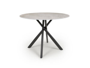 Shankar Avesta Grey Round Dining Table