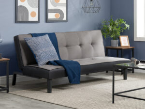 Birlea Aurora Sofa Bed in Grey Velvet