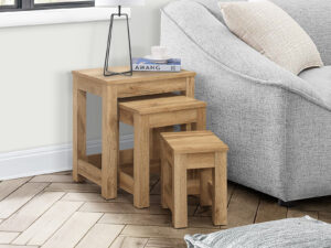 Birlea Compton Nest of  Tables in Oak