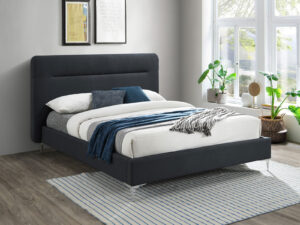 4ft6 Double Birlea Finn Bedstead in Charcoal