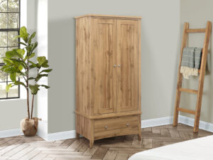 Birlea Hampstead 2 Door 1 Drawer Wardrobe