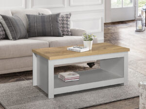 Birlea Highgate Coffee Table in Grey And Oak