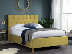 4ft6 Double Birlea Loxley Ottoman Bedstead in Mustard