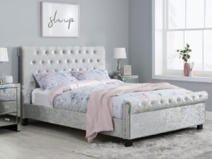 4ft6 Double Birlea Sienna Bedstead in GREY