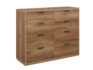 Birlea Stockwell Merchant Chest in Rustic Oak Effect