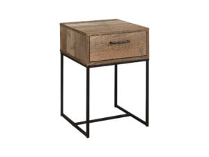 Birlea Urban 1 Drawer Narrow Bedside - Rustic