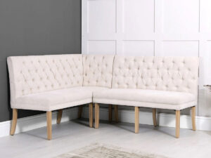 The Furniture Mill Chair Collection Corner Bench CH104 Part 2 in Natural