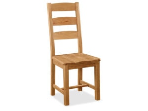 Corndell Global Home Salisbury Slatted Chair With Wooden Seat