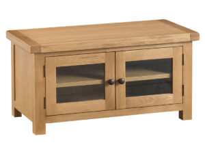 Furniture Mill Corby Standard Tv Unit (With Glass Doors)